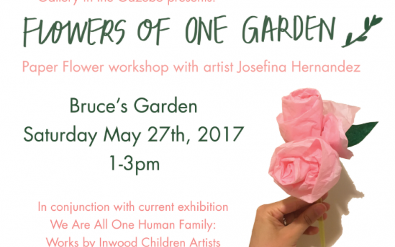 Paper Flower Making Workshop • Saturday May 27th @1pm