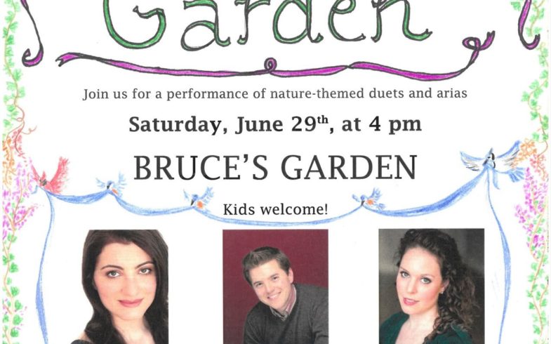 ** RAIN DATE ** The Enchanted Garden-Classical Concert • Saturday August 3rd @4pm