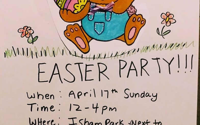 Easter Party 2022!!! Sunday April 17th from 12 – 4pm