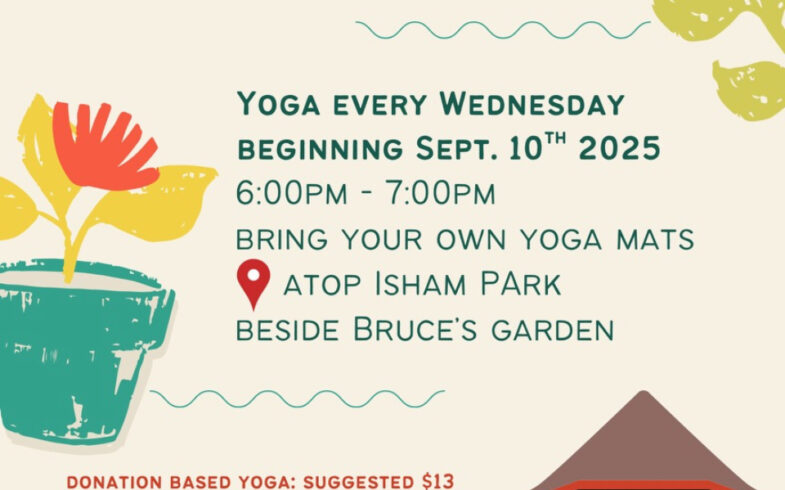 Earth to Yoga X • Every Wednesday This Month • 6-7pm